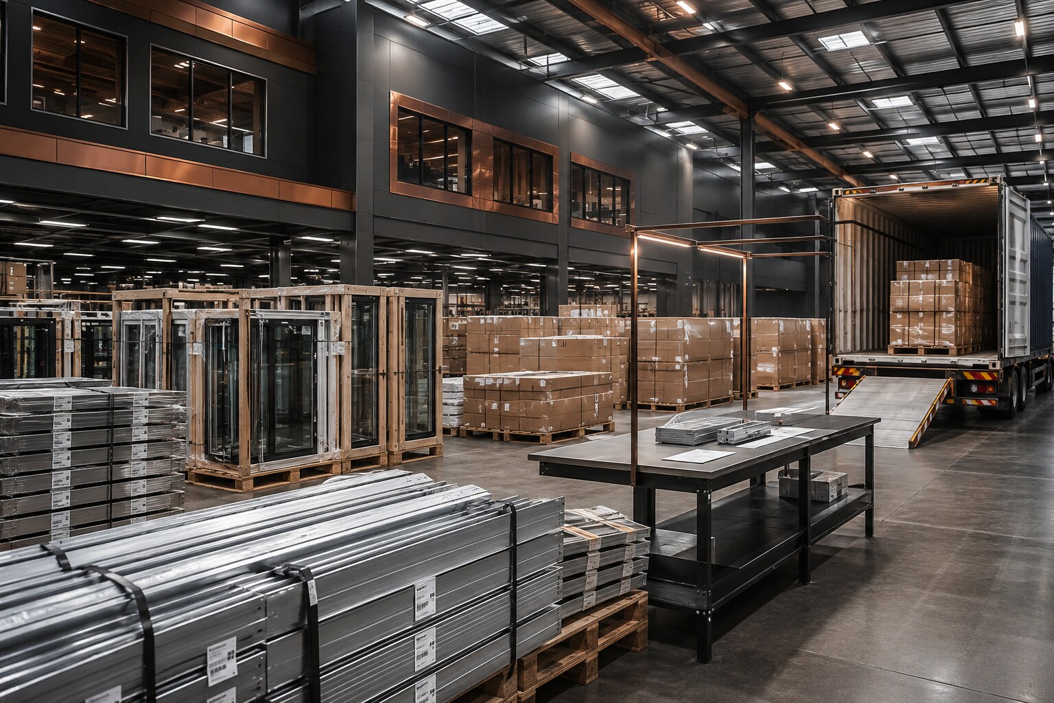 Illustrative supply-chain catalogue concept